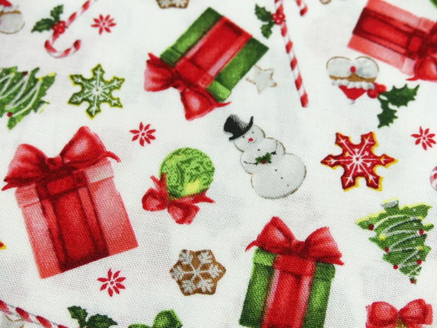 Patchworkstoff Studio E Candy Cane Lane Detailansicht